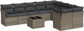 vidaXL-10-delige-Loungeset-met-kussens-poly-rattan-grijs