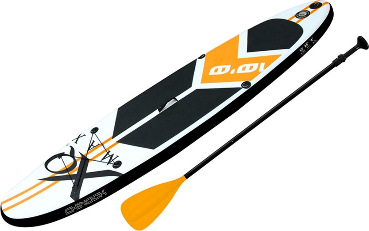 XQ Max SUP Board - 305cm - tot 100kg - oranje