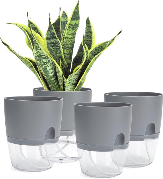 Prosperplast Furu Case Middle plantenbak met binnenpot plantenbak