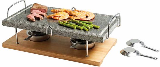 Artesa Hete Steengrill in Cadeauverpakking - Marmer 41.5 x 22 x 15 cm — afbeelding 2