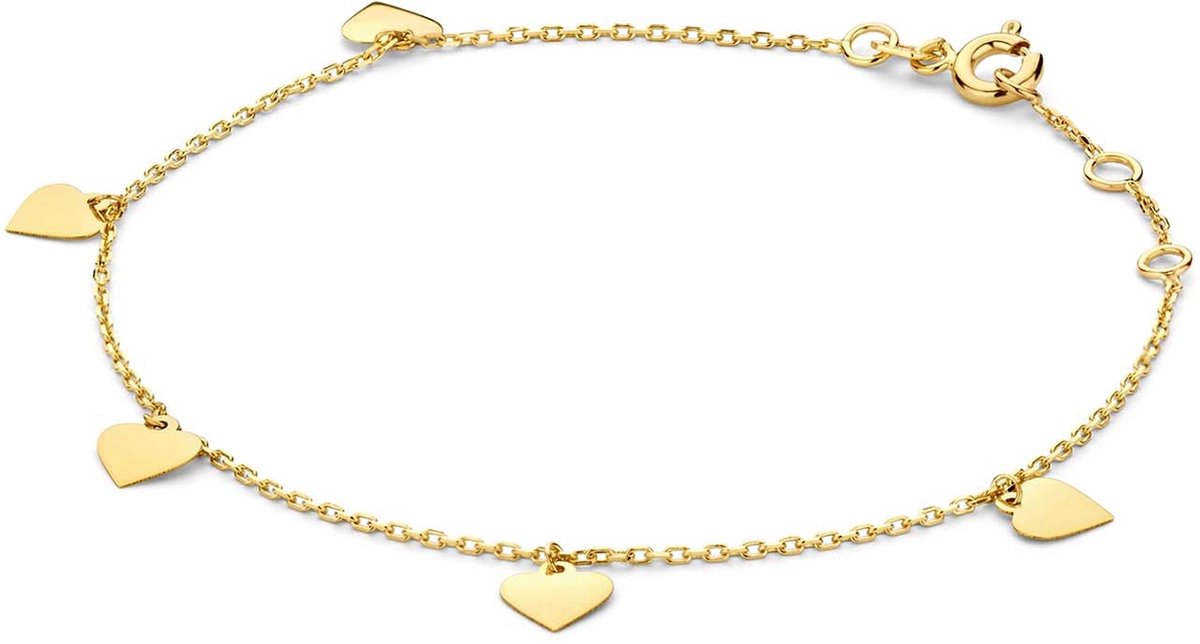 Jackie Corazón Bracelet 14 Karaat Goud 18