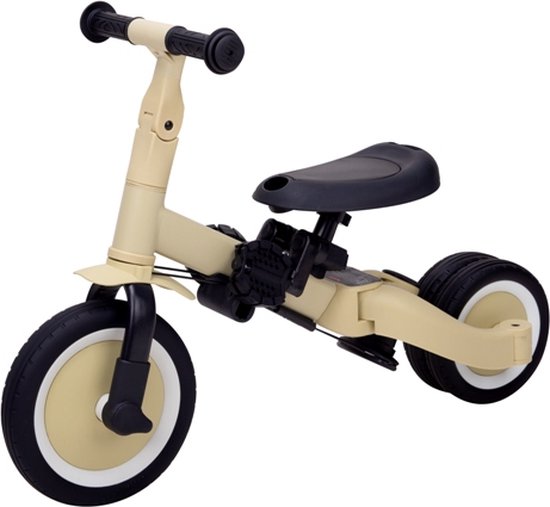 Topmark Lio 4 in 1 Driewieler Met Duwstang