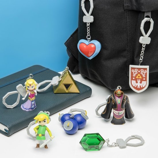 Porte-clés sac à dos The Legend of Zelda (aléatoire)