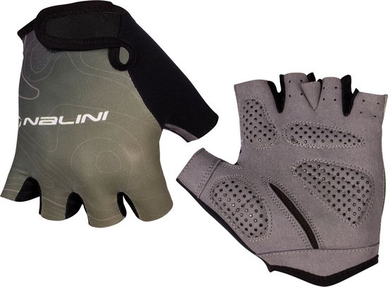 Nalini - Homme - Gants de cyclisme été - Cyclisme de Gants respirants - Vert - NEW ROXANA - L