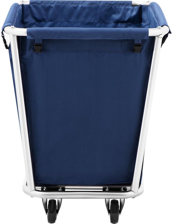 Waswagen 350 Liter met Wieltjes - Robuuste Commerciële Wasmand van