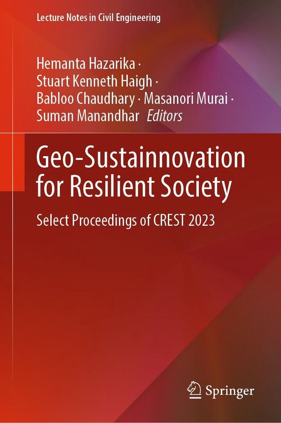 Springer Nature Proceedings excluding Computer Science - Geo ... - cover