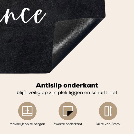 KitchenYeah® Inductie beschermer 90x52 cm - Kitchen prince - Quotes - Spreuken - Mannen - Kookaccessoires - Kookplaataccessoires - Afdekplaat voor kookplaat - Inductiebeschermer - Inductiemat - Inductieplaat mat