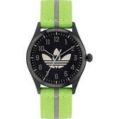 Adidas Originals Code Four AOSY23040 Horloge - Textiel - Groen - Ø 42 mm