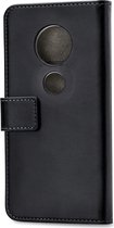 Mobilize Telefoonhoesje geschikt voor Motorola Moto G7 Hoesje | Mobilize Classic Gelly Wallet Bookcase Portemonnee | Pasjeshouder voor 2 Pasjes | Telefoonhoesje voor Pinpas / OV Kaart / Rijbewijs - Zwart