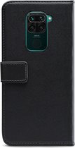 Mobilize Telefoonhoesje geschikt voor Xiaomi Redmi Note 9 Hoesje | Mobilize Classic Gelly Wallet Bookcase Portemonnee | Pasjeshouder voor 2 Pasjes | Telefoonhoesje voor Pinpas / OV Kaart / Rijbewijs - Zwart