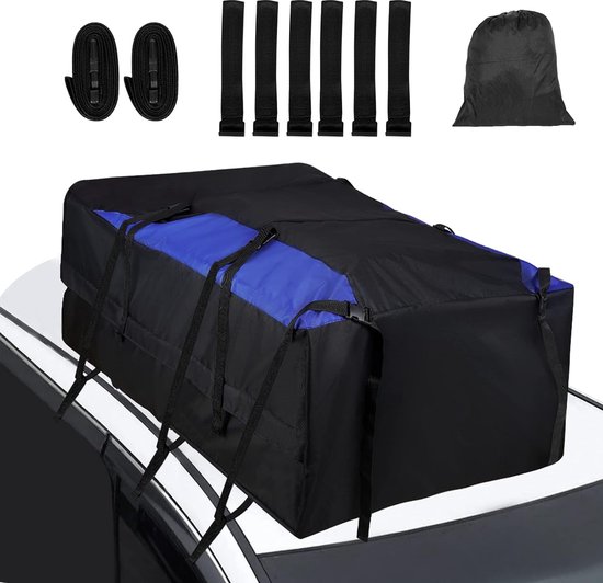 XXXL autodakkoffer – 580 liter – opvouwbaar – waterdicht