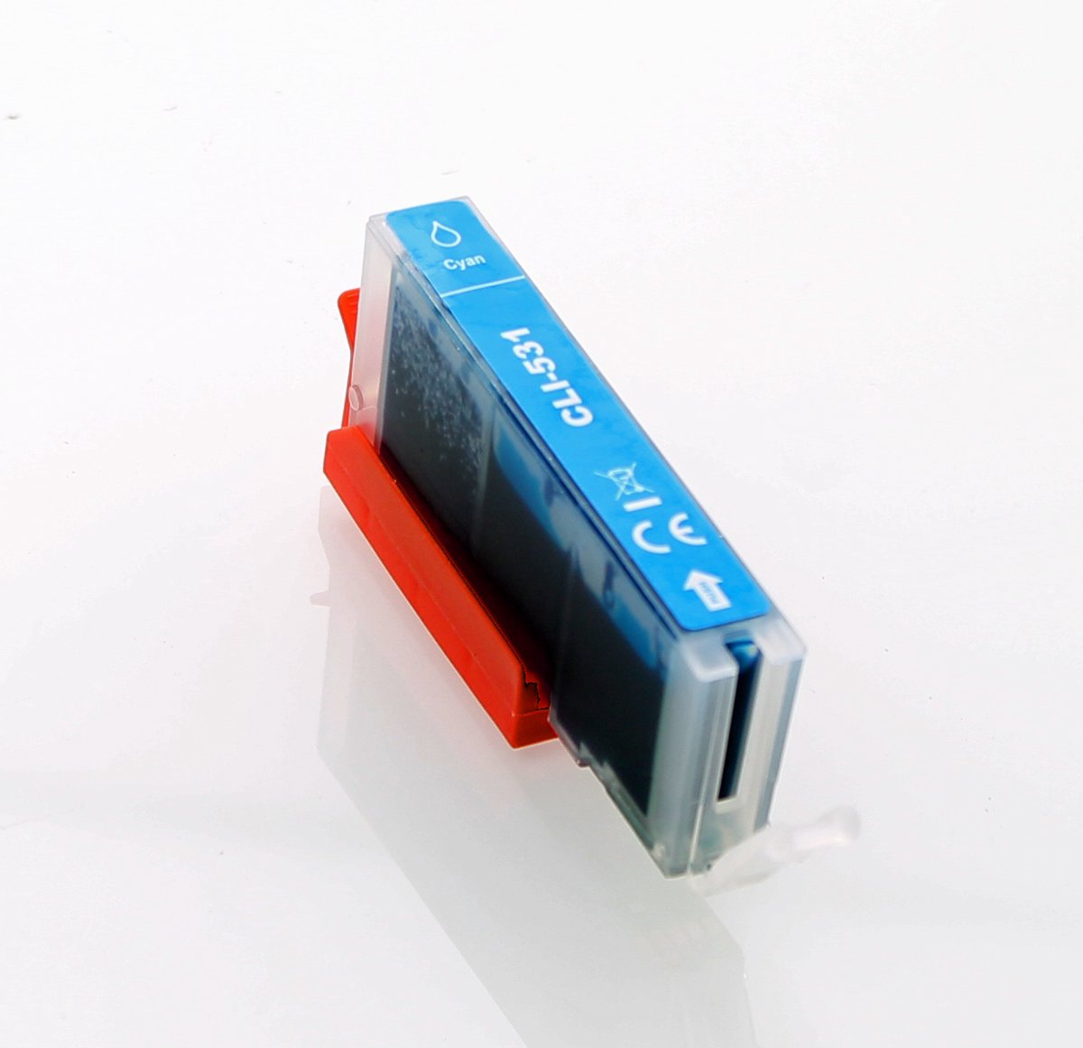 ABC huismerk inkt cartridge geschikt voor Canon CLI-531C cyan Pixma TS8750 TS8751