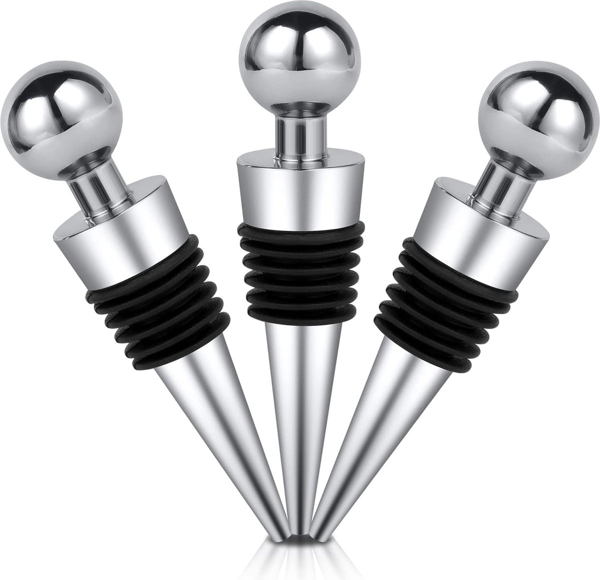 Vacuvin - Wijn Vacuumpomp - Wijnstopper Vacuum - Stopper - Flesafsluiter