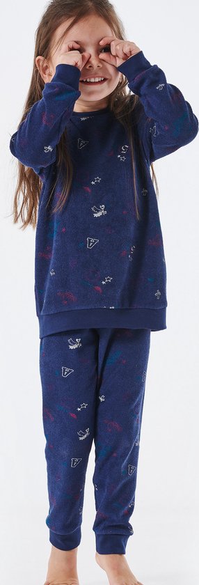 Schiesser Pyjama Cat Zoe Frottee