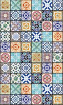 Fotobehang - Vintage Tiles 150x250cm - Vliesbehang