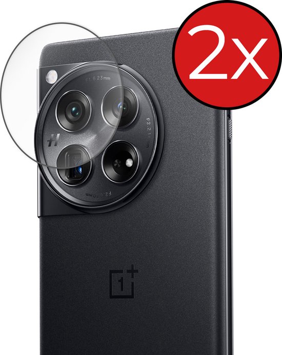 Screenprotector Geschikt voor OnePlus 12 Camera Lens Screenprotector Glas - Screenprotector Geschikt voor OnePlus 12 Screenprotector Camera Protector Gehard Glas - 2 PACK