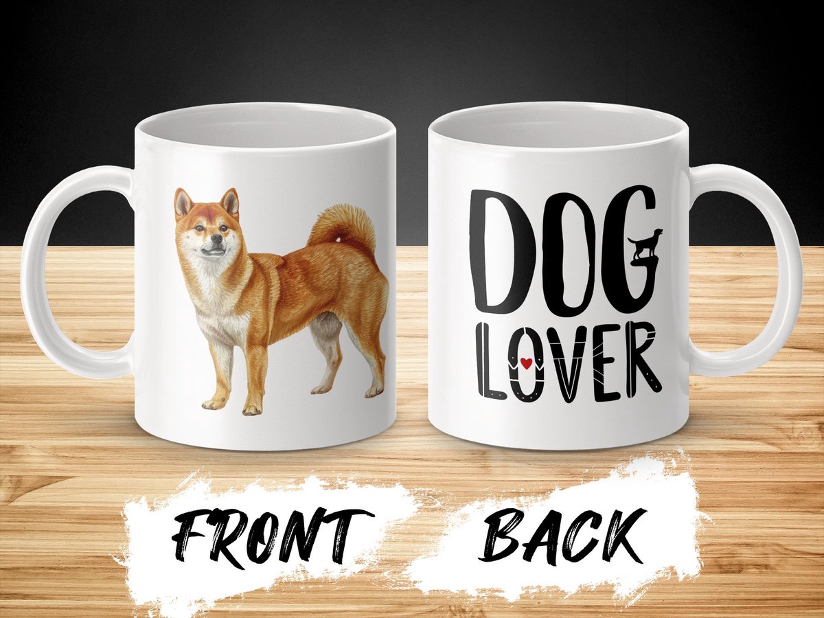 Mok Shiba Inu Dog / hond - dog lover