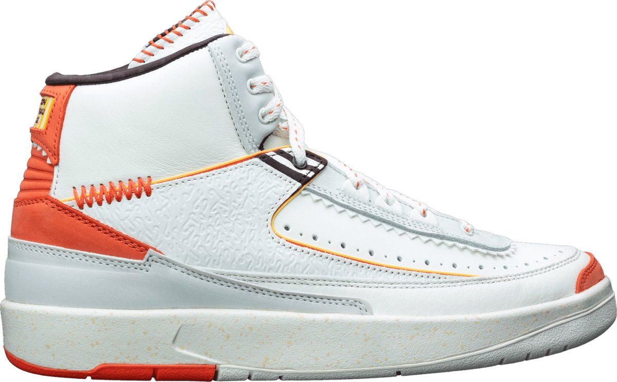 Nike Air Jordan 2 Retro Maison Chateau Rouge Sneakers Unisex 180 Kleur Als Op Foto