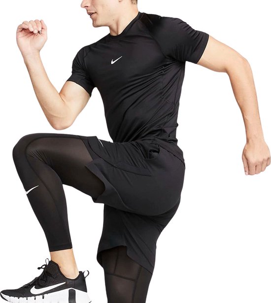 Nike Pro Dri-Fit Sportshirt Mannen - Maat L - Nike