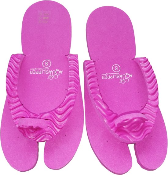 aqua /sauna slippers roze maat S 37/38
