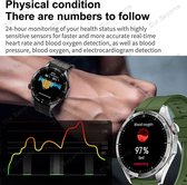 Gt4 Smart Watch Mannen Gps Tracker 1.28 ''Amoled 466*466 Hd-Scherm Geeft Altijd Gezondheidsmonitor Bluetooth Calls Smartwatch Outdoor Weer