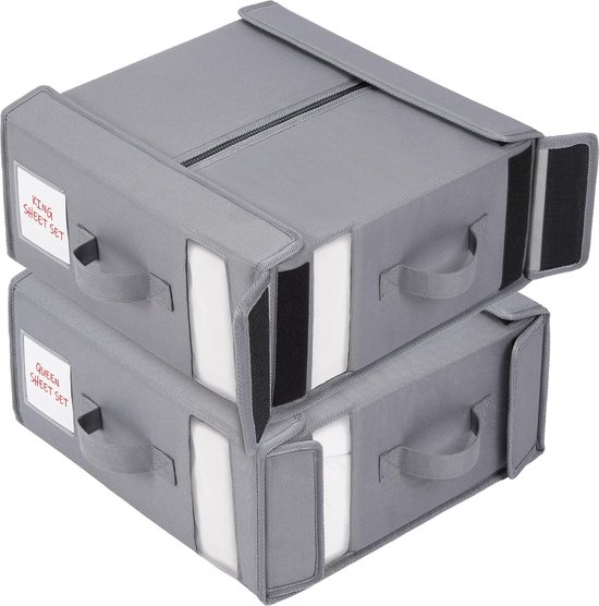 COSTWAY Auto-kofferbak-organizer met deksel, 35 liter