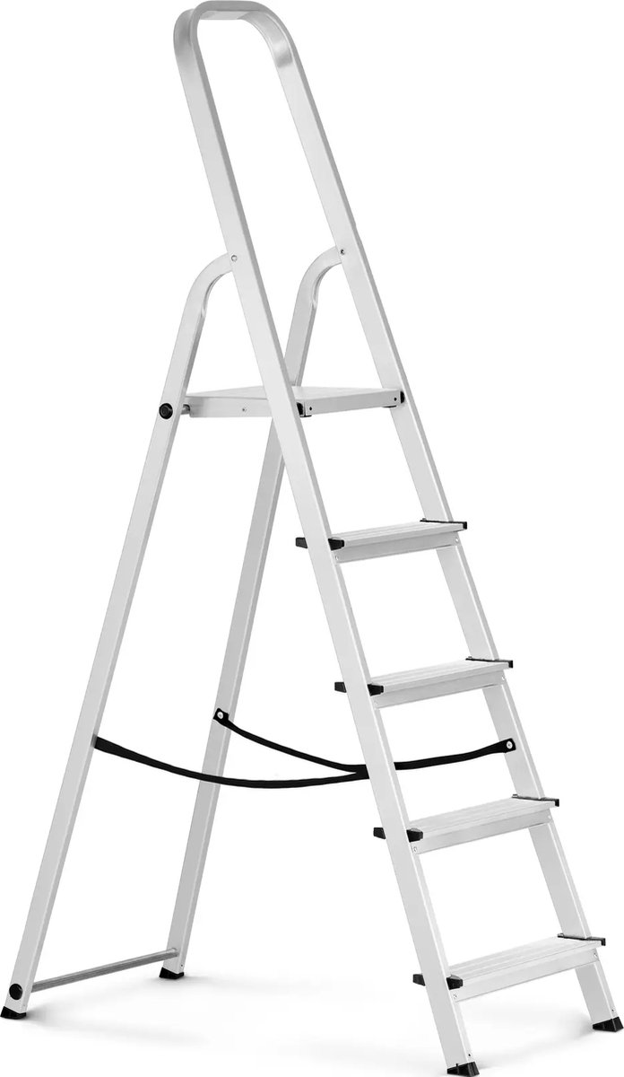 MSW Ladder Aluminium - stappen - cm