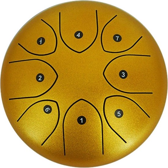 Bolture Handpan Steel Tongue Drum Klankschaal Set Hangdrum