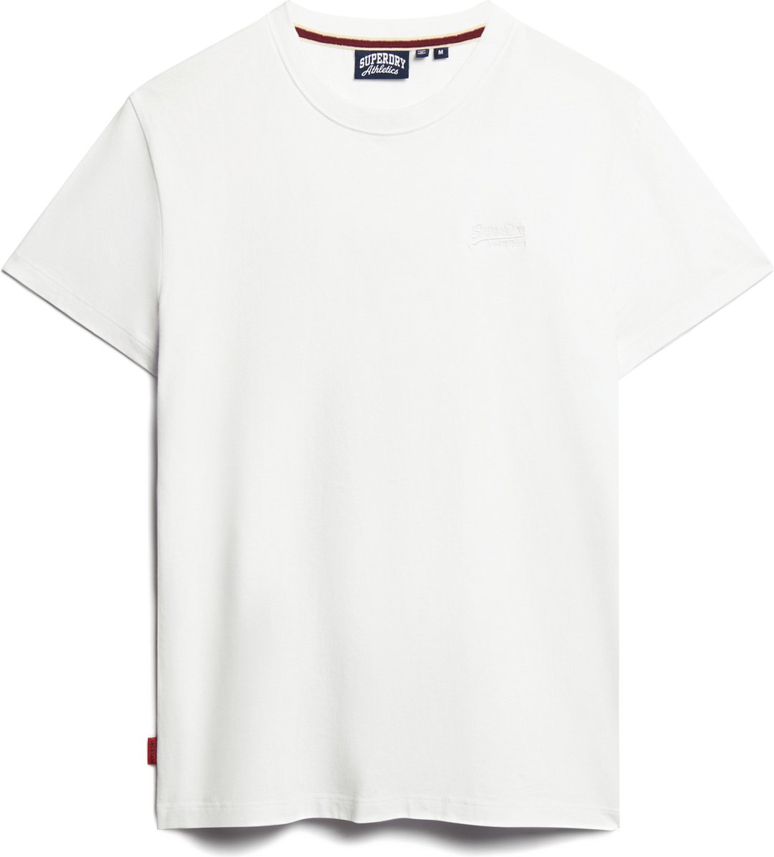 Superdry VINTAGE LOGO EMB TEE Heren T-shirt 2XL Wit