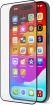 Hama 3D-Full-screenprotector geschikt voor iPhone 15 / 15 Pro - Gehard glas - Anti-vingerafdrukcoating - Helderheid in HD-kwaliteit