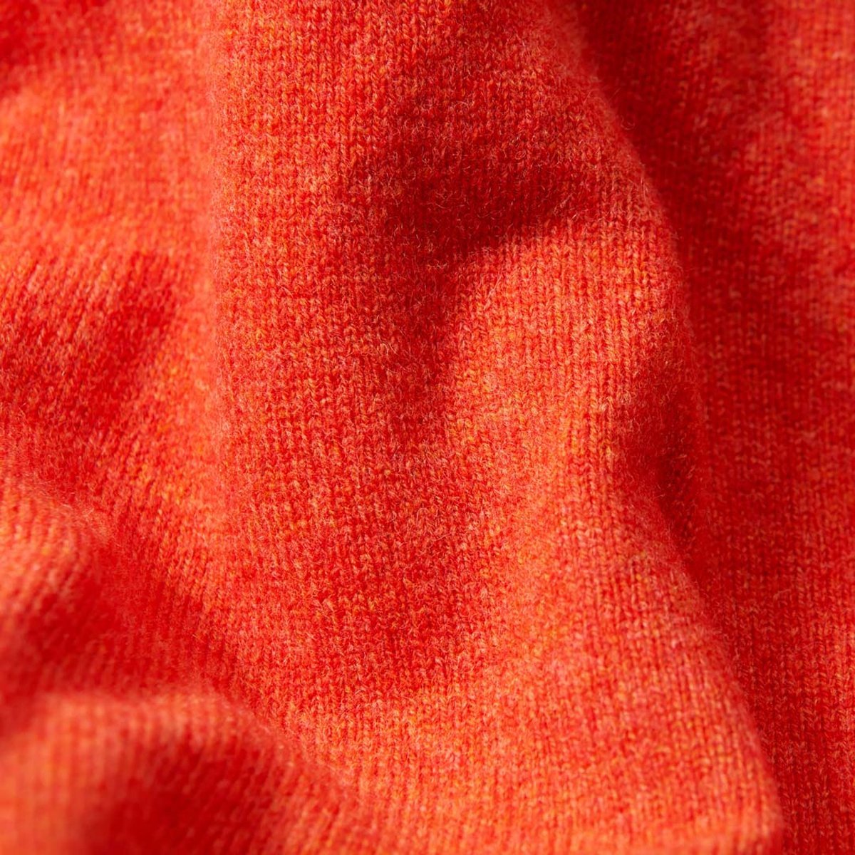Osborne Knitwear Trui met V hals - Sweater heren in Lamswol - Pullover Heren - Inferno - XL