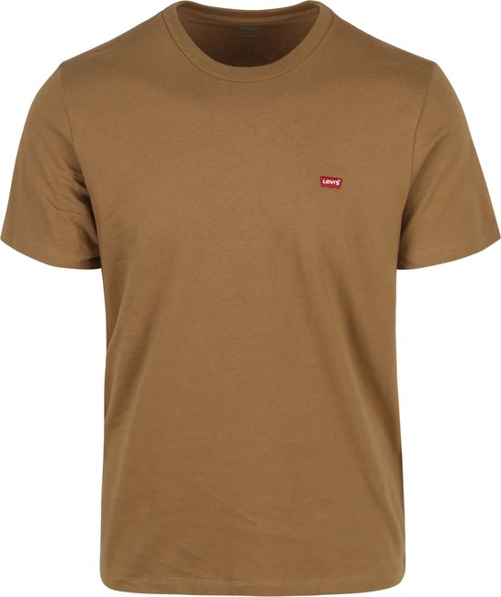 Levi's - T-shirt Original Marron - Homme - Taille S - Coupe régulière