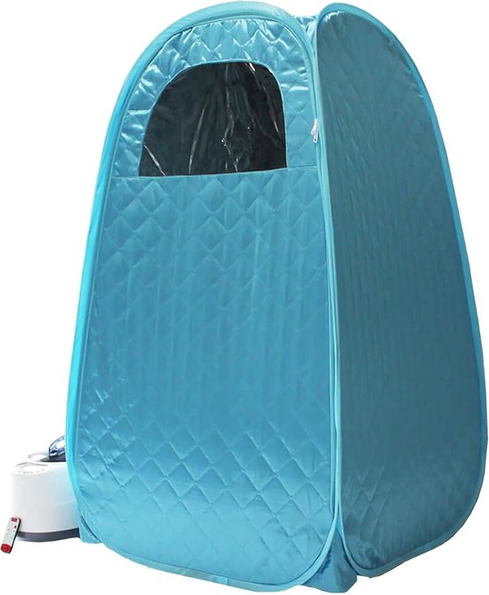 Sauna mobile - Sauna portable - 100x80x170cm - Blauw - Tente Sauna - Sauna - Sauna sauna