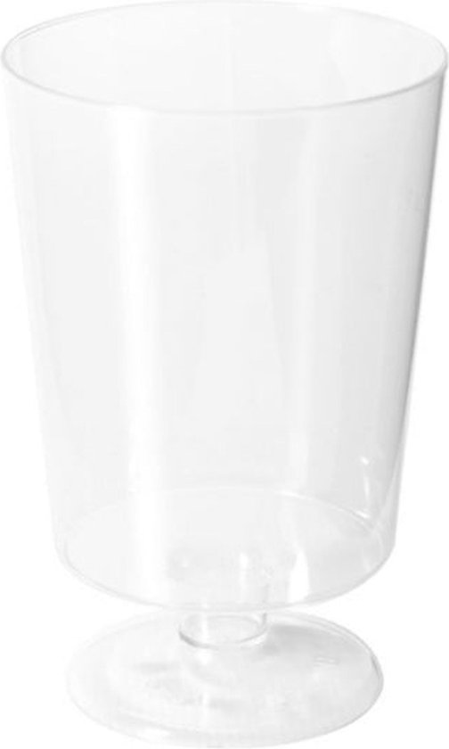 Verres à vin en plastique Duni 15,7 cl 8 pièces transparents