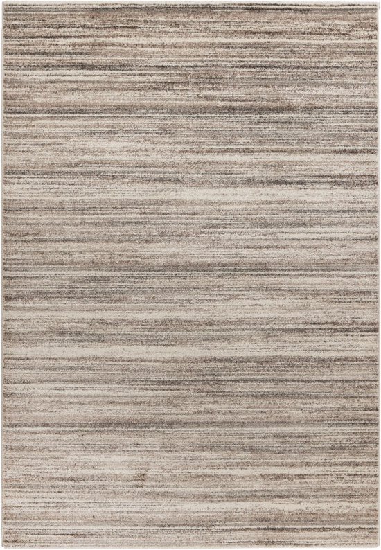 Lalee Trendy | Modern Vloerkleed Laagpolig | Beige Silver | Tapijt | Karpet | Nieuwe Collectie 2024 | Hoogwaardige Kwaliteit | 80x150 cm