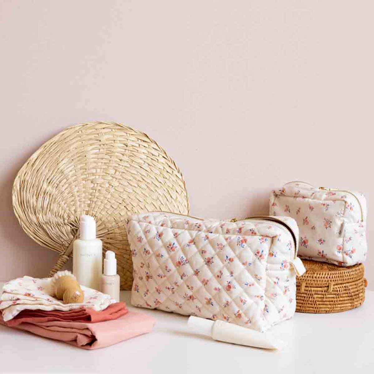 Goedkoopste Cam Cam hydrofiele doeken set van twee 70x70 - sorbet/roze