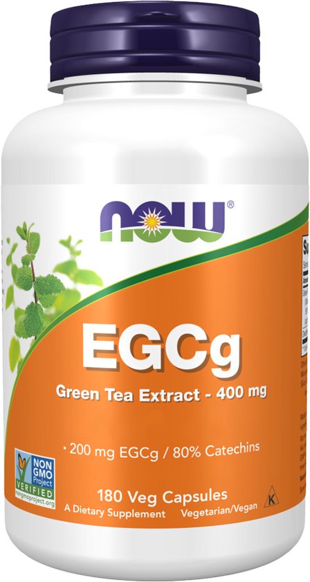 EGCG Green Tea Extract 400mg-180 veggie caps