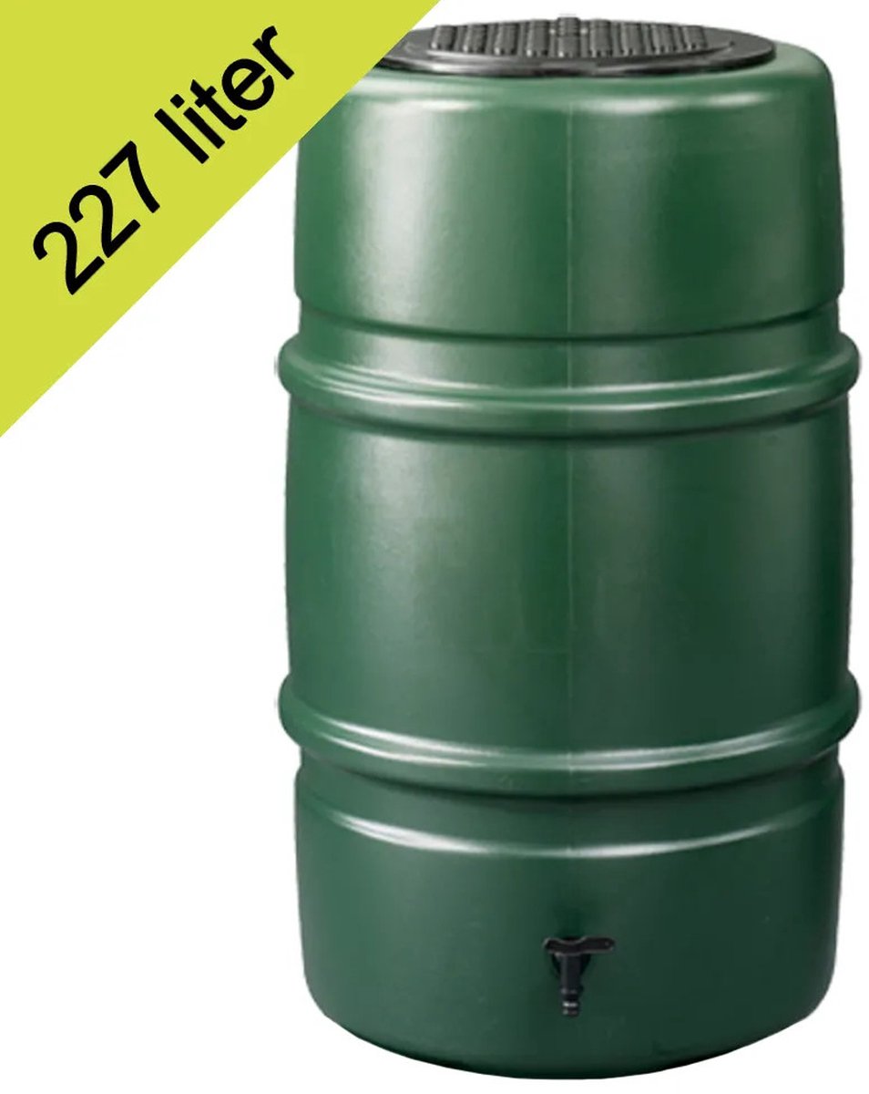 Harcostar Récupérateur d’eau de pluie 227 litres - Vert