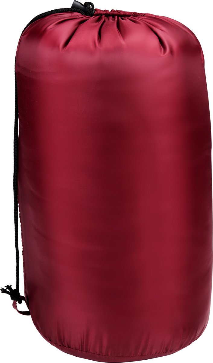 Camp Active Slaapzak Volwassenen - Zomerslaapzak voor 5°C tot 10°C - 190 x 72 cm - Rood van Camp Active — afbeelding 2