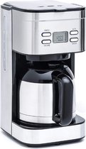 Koffiezetapparaat - RVS - Filterkoffie - Aroma Keuze Functie - Thermoskan - Zilver