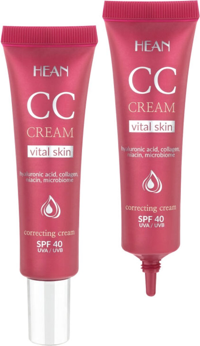 Goedkoopste CC Creme met SPF 40 - 01 Light - Hean Cosmetics