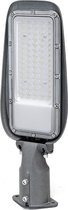 LED Straatlamp - Velvalux Lumeno - 150 Watt - Helder/Koud Wit 6500K - Waterdicht IP65 - Flikkervrij