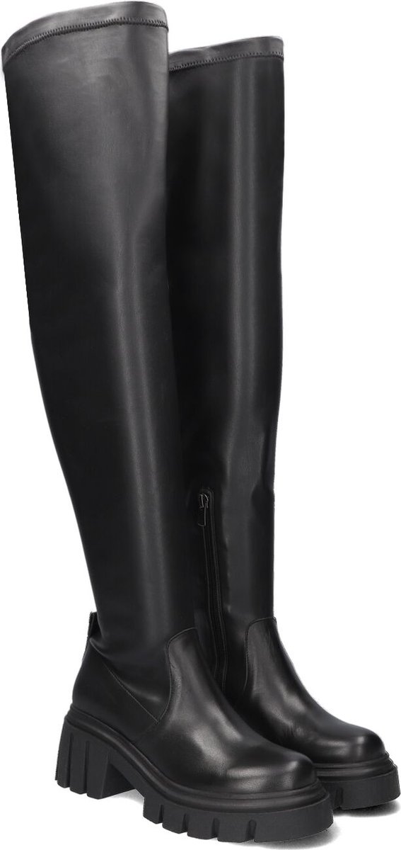Notre-V 297009 Hoge laarzen - Dames - Zwart - Maat 40