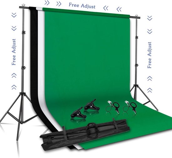GS Goods green screen green screen met statief Greenscreen 160