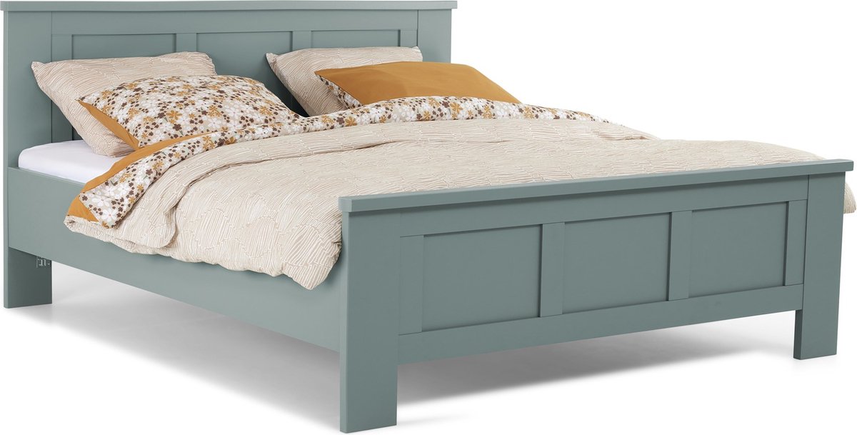 B Bright Bed Chateau - 140 x 200 cm - saliegroen