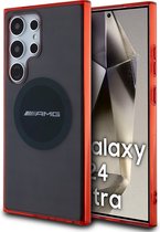 Samsung Galaxy S24 Ultra Backcase hoesje - Mercedes-Benz - Effen Transparant - TPU (Zacht)