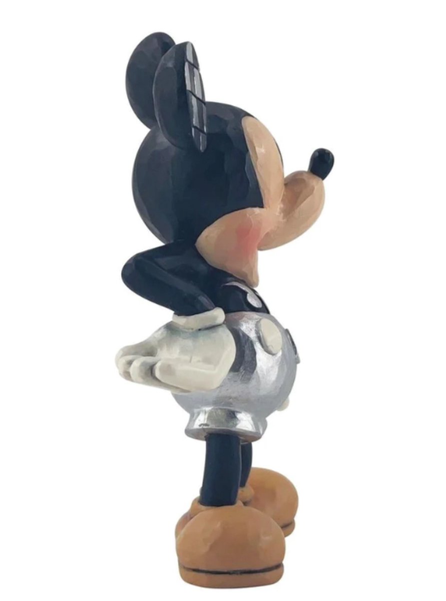 Disney Traditions - D100 Mickey Mouse - Jim Shore - 100 year anniversary - 9 cm — cadeau in Wonen & Interieur - foto 2