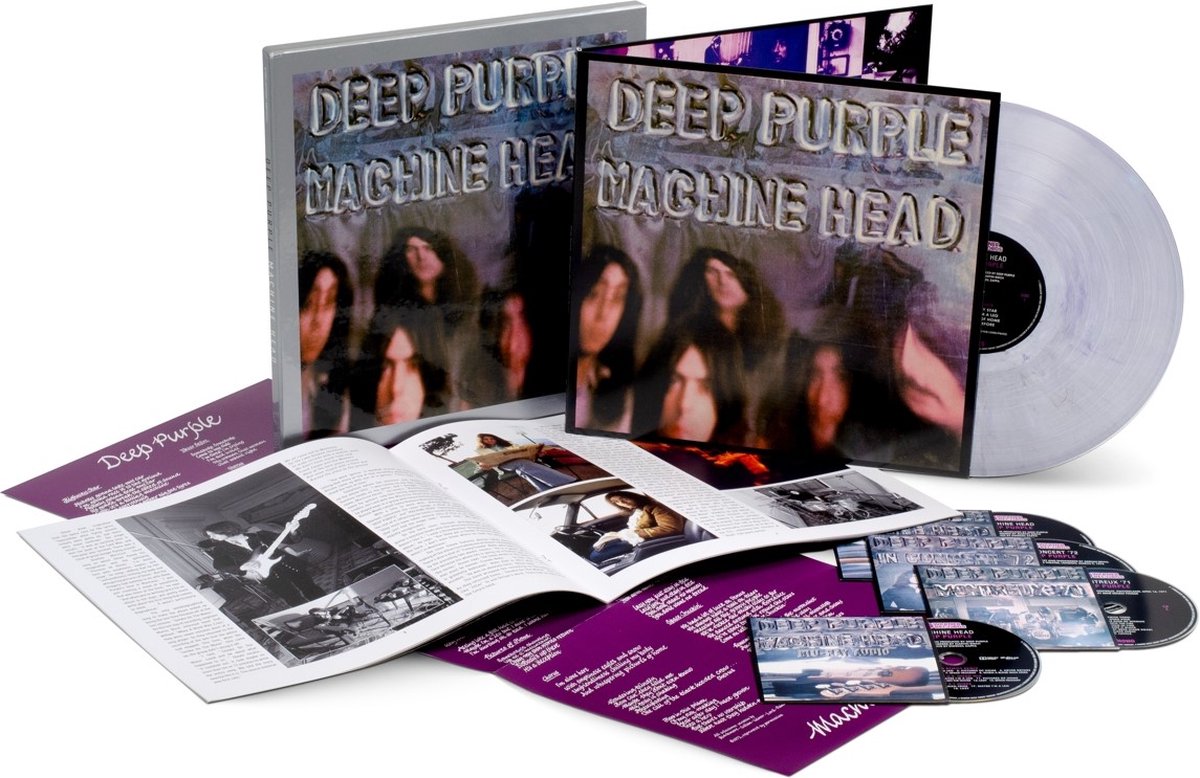 Machine Head 50th Anniversary Deluxe - Deep Purple boxset - LP, 3