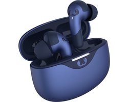 Fresh 'n Rebel Twins Ace – Draadloze Bluetooth Oordopjes met Active Noise Cancelling - IPX4 Waterdicht - 34 uur Speeltijd - True Blue