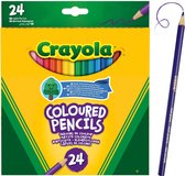 Crayola - Kleurpotloden - 24 Sterke Potloodstiften Voor Kinderen - Heldere Kleuren